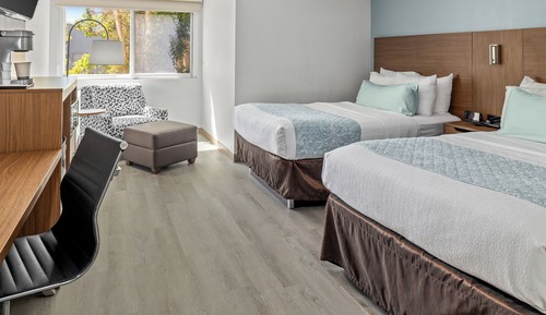 Habitación, 2 camas dobles, accesible para personas con discapacidad, no fumadores