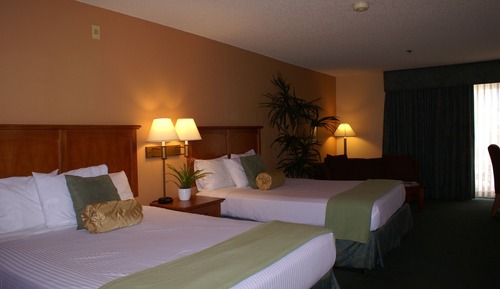 Habitación estándar, varias camas, vistas a la montaña (Mountain View Double Mini Suite)