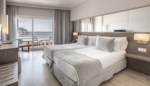 Habitación doble, vistas al mar