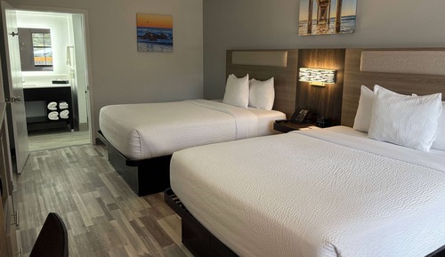 Habitación Deluxe, 2 camas de matrimonio, no fumadores