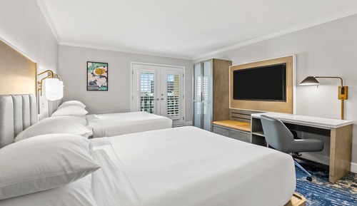 Habitación estándar, 2 camas de matrimonio