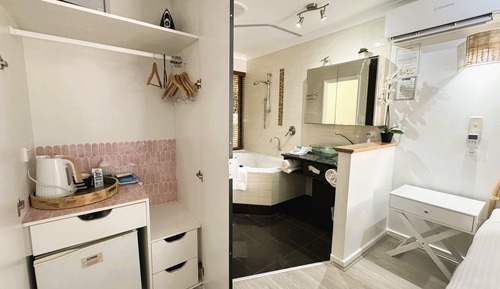Habitación económica doble, 1 cama de matrimonio, no fumadores, baño privado