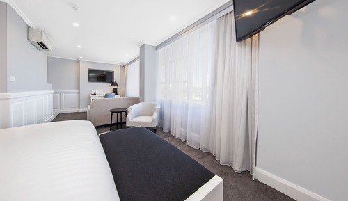 Suite estudio Deluxe, 1 cama de matrimonio grande