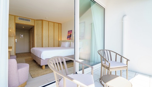 Habitación doble superior, balcón