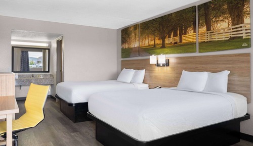 Habitación estándar, 2 camas de matrimonio
