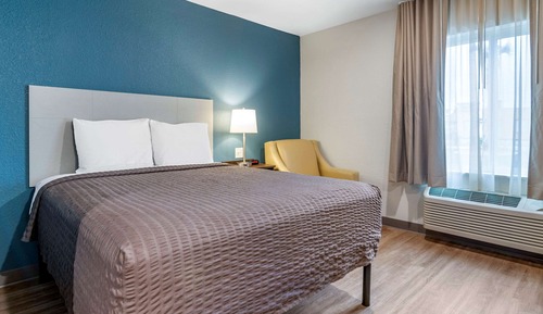 Estudio estándar, 1 cama de matrimonio, accesible para personas con discapacidad (Roll-In Shower)
