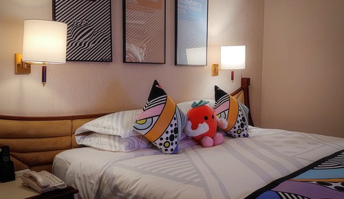 Habitación estándar, 1 cama de matrimonio grande, vistas al jardín (Kids Theme)