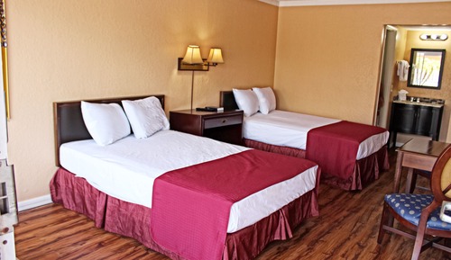 Habitación económica, 2 camas dobles