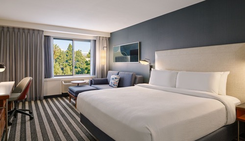 Habitación Deluxe, 1 cama de matrimonio grande con sofá cama