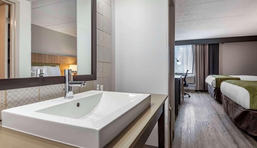 Habitación estándar, 2 camas de matrimonio, no fumadores