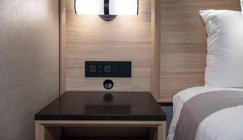 Estudio, 1 cama de matrimonio, cocina básica