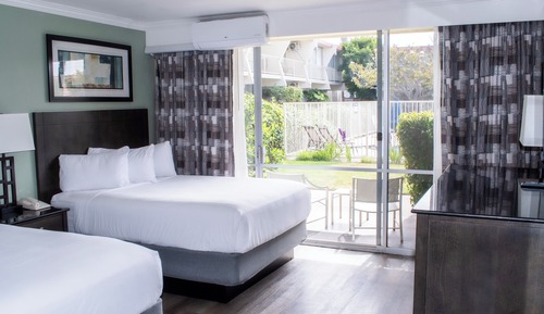 Habitación estándar, 2 camas de matrimonio, no fumadores