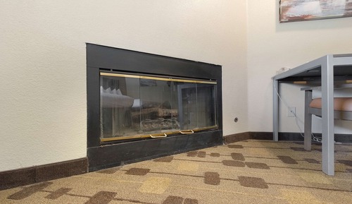 Habitación estándar, 2 camas de matrimonio, no fumadores, chimenea