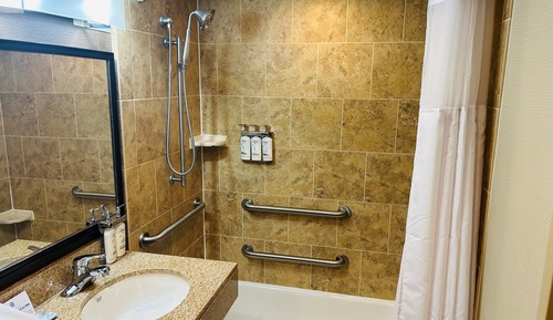 Habitación estándar, 1 cama de matrimonio, bañera accesible (Accessible Tub)