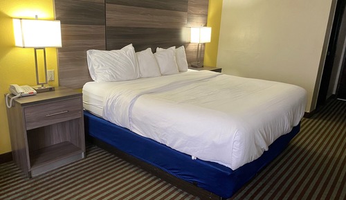 Habitación estándar, 1 cama de matrimonio grande con sofá cama