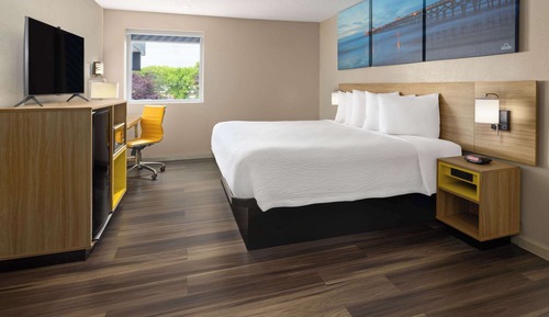 Habitación, 1 cama de matrimonio grande, accesible para personas con discapacidad, no fumadores