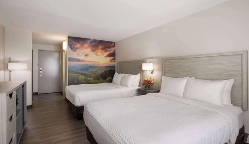 Habitación estándar, 2 camas de matrimonio, no fumadores