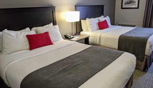 Habitación, 2 camas de matrimonio, accesible para personas con discapacidad, no fumadores
