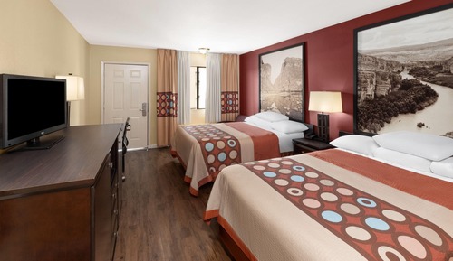 Habitación, 2 camas de matrimonio, accesible para personas con discapacidad, no fumadores