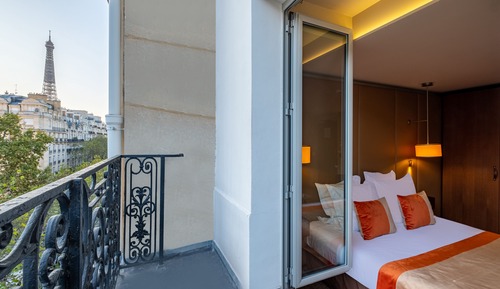 Chambre Classique Vue Tour Eiffel