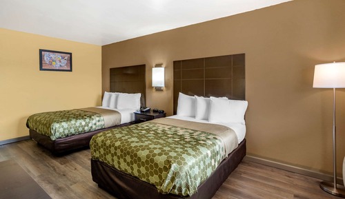 Habitación estándar, 2 camas dobles, fumadores