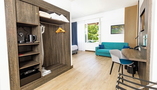 Habitación Deluxe, 1 cama doble con sofá cama, vistas a la laguna (2 Guests)