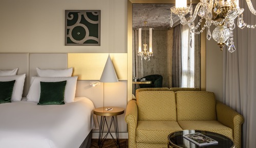 Suite Deluxe, 1 cama de matrimonio grande, balcón