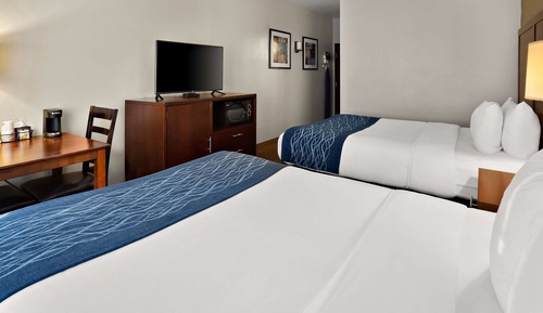 Habitación, 2 camas de matrimonio, accesible para personas con discapacidad, no fumadores
