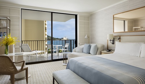 Habitación, vistas al mar