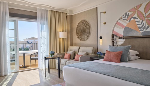 Habitación, 1 cama de matrimonio grande con sofá cama