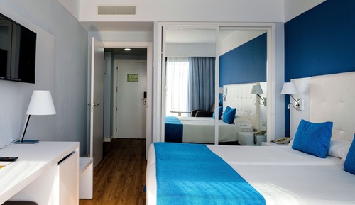 Habitación doble de uso individual, vistas al mar