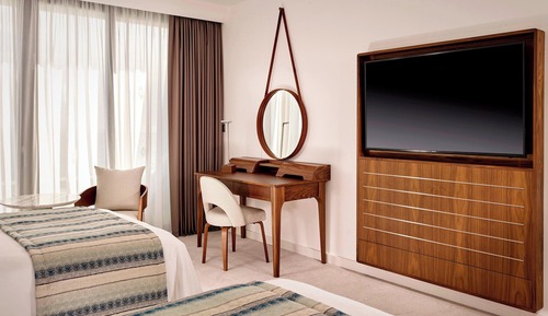 Habitación Deluxe, 2 camas individuales, no fumadores, vistas al mar