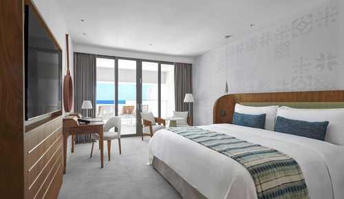 Suite familiar, 2 habitaciones, no fumadores, vistas al mar