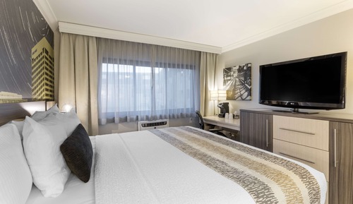 Habitación estándar, 1 cama de matrimonio, no fumadores, frigorífico y microondas (Small Room)