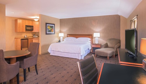 Suite, 1 cama de matrimonio grande, vistas a la ciudad, en esquina