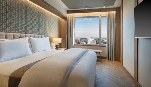 Suite, 1 cama de matrimonio grande con sofá cama
