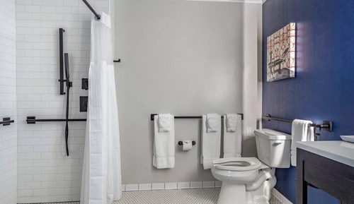Habitación, 2 camas de matrimonio, accesible para personas con discapacidad, no fumadores