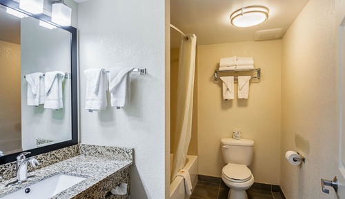 Habitación estándar, 2 camas de matrimonio, no fumadores