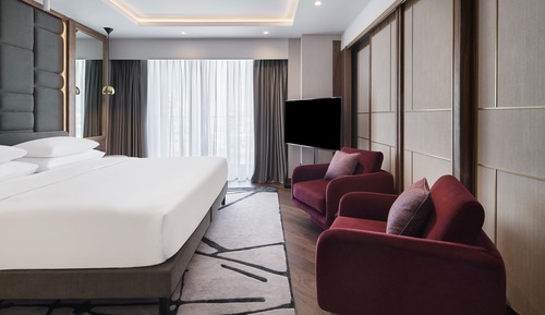 Suite, 1 cama de matrimonio grande (Two Level)