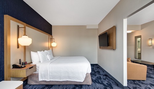 Habitación ejecutiva, 1 cama de matrimonio grande con sofá cama