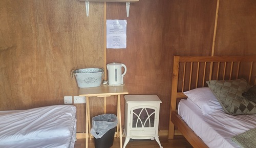 Chalet, baño compartido (Glamping pods)