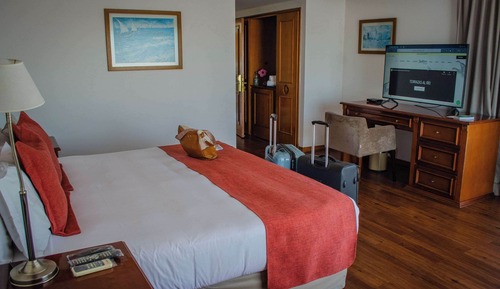 Habitación, 2 camas de matrimonio, no fumadores, vistas al río