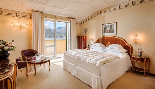 Habitación clásica con 1 cama doble o 2 individuales, vistas al lago