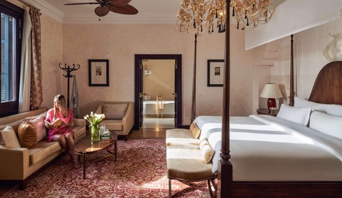 Suite, 1 cama de matrimonio grande, terraza, vistas al río (Sir Winston Churchill Suite. Palace)