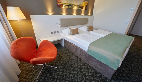 Habitación superior, 1 cama de matrimonio grande