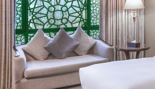 Hab. de lujo Hilton con camas gemelas