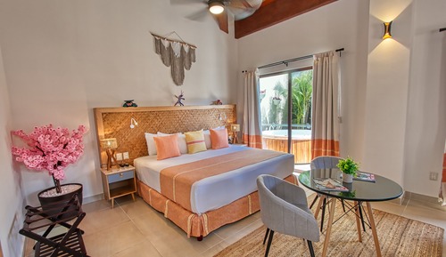 Habitación de lujo, 1 cama de matrimonio grande con sofá cama