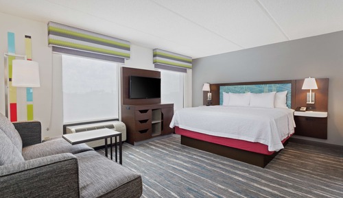 King, Suite estudio, 1 cama de matrimonio grande con sofá cama