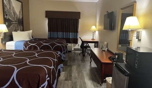 Habitación, 2 camas de matrimonio, no fumadores