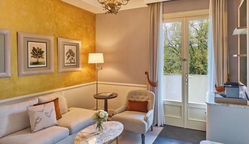 Suite junior, 1 cama de matrimonio grande, no fumadores, vistas al jardín